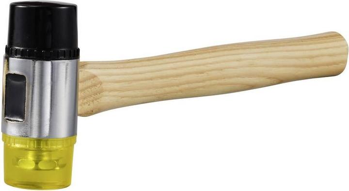 Toolcraft TO-9991035 Gummihammer mittelweich, mittelhart 430 g 310 mm 1 St. (430 g)