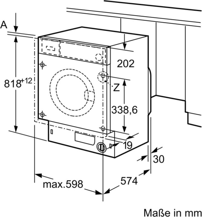 Produktbild Siemens WI14W443 (8 kg, Links, EU-Stecker)