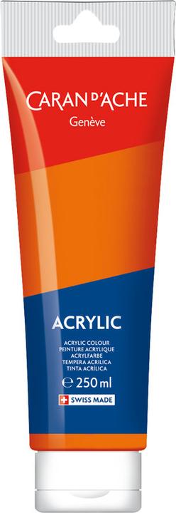 Produktbild Caran d'Ache Acrylic (Red orange, 250 ml)