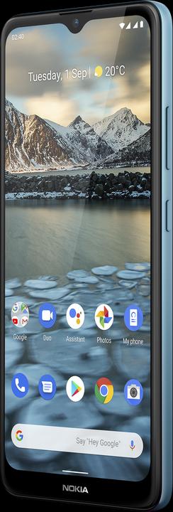 Immagine prodotto Nokia 2.4 (32 GB, Azzurro, 6.50", Doppia SIM Ibrida, 13 Mpx, 4G)