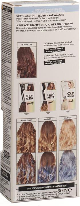 Image du produit L'Oréal Paris Colovista Washout (Cheveux bleus)