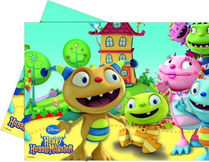 Immagine prodotto Henry Hugglemonster Tovaglia con personaggi di plastica