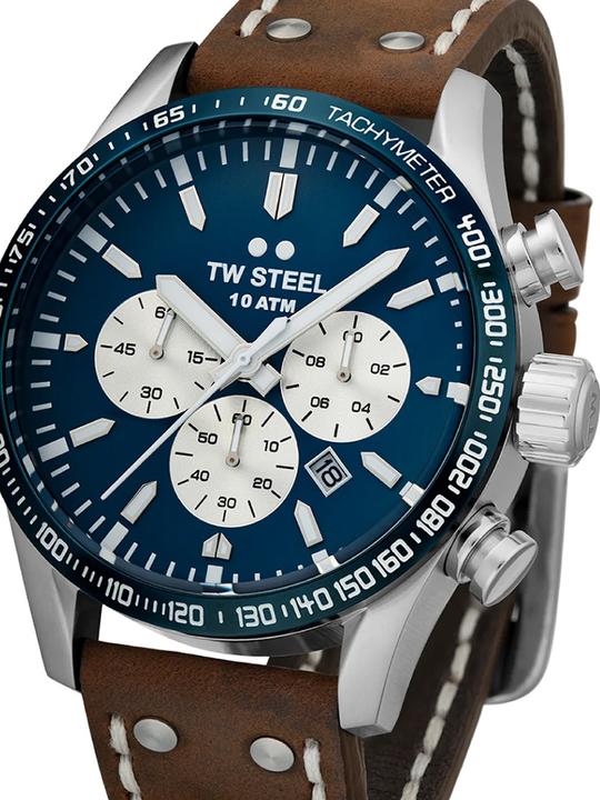 Produktbild TW-Steel VS121 Volante Chronograph 48mm 10ATM (Chronograph, 48 mm)