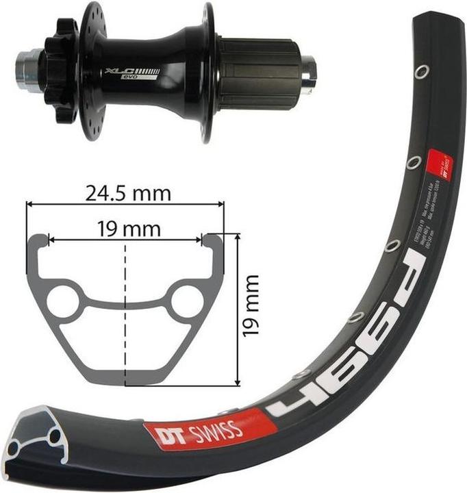 XLC 32L (Hinterrad, 27.5")