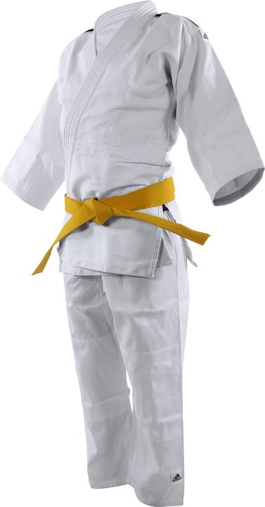 Immagine prodotto adidas Anzug Junior weiss gewoben (mit Schulterstreifen, leichte Ausführung (110 C)