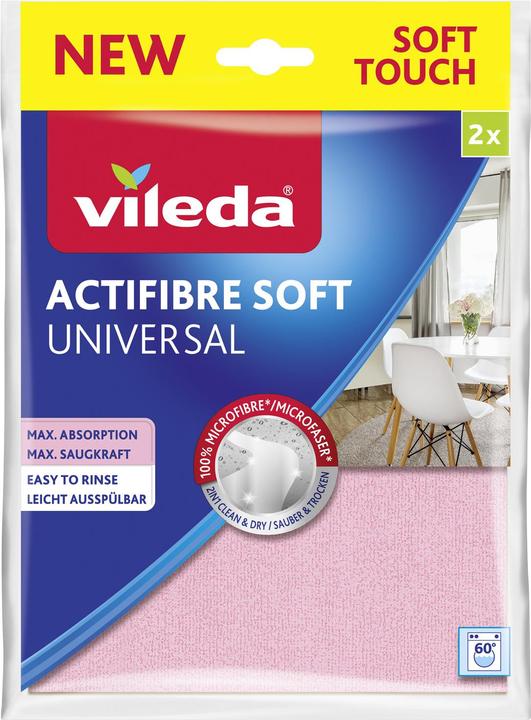 Immagine prodotto Vileda Actifibre Panno morbido 2 pezzi (2 pz.)
