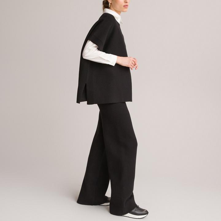 Produktbild Anne Weyburn Poncho mit rundem Ausschnitt (W36/L38)
