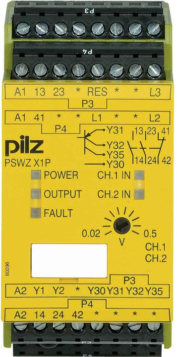 Immagine prodotto Pilz PSWZ Failsafe Motor Standstill Monitor