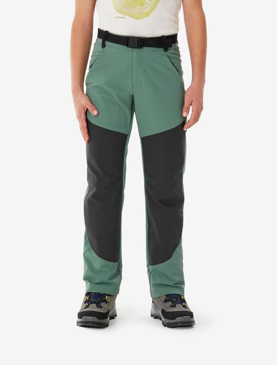 Immagine prodotto Quechua Kids’ Softshell Hiking Trousers 7-15 Years - MH900 - Green (14, 15, 16)
