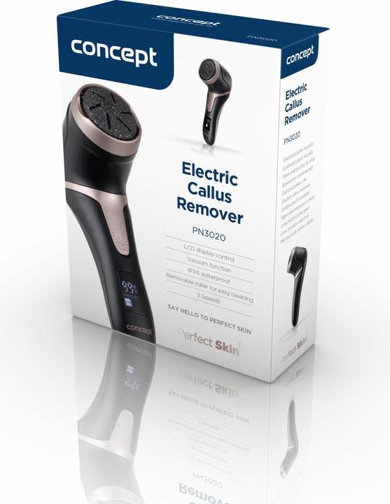 Actual product image Concept Elektryczny pilnik do stóp czarny PN3020