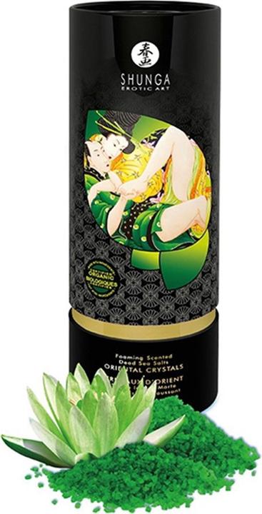 Productafbeelding Shunga Oosterse Kristallen Badzout Lotusbloem 500 gram (Badparels)