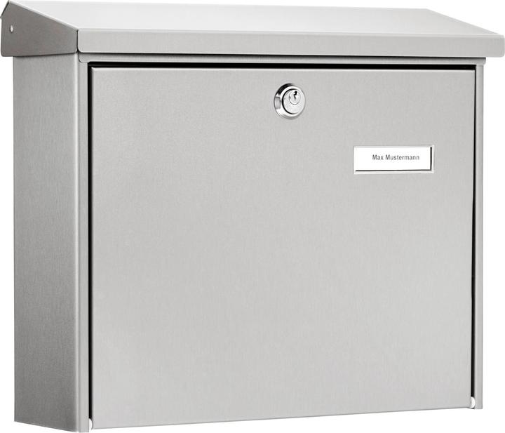 Actual product image Burg Wächter 8140 Stainless steel letterbox AMR