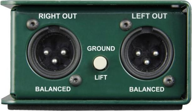 Actual product image Radial JDI Stereo passieve DI-box (Passive)