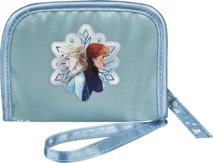 Produktbild Undercover Geldbeutel Frozen mit Reissverschluss komplett Satin blau