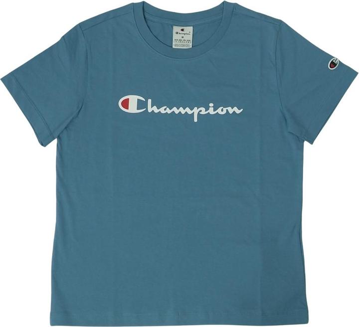 Image du produit Champion Koszulka damska SS Tee niebieska 117534 BS099 XL (XL)