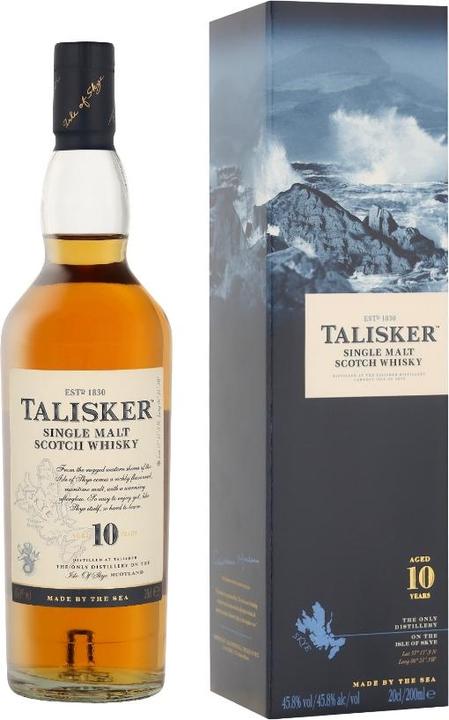 Actual product image Talisker 10 Years + GB 45,8% Vol. 0,2l