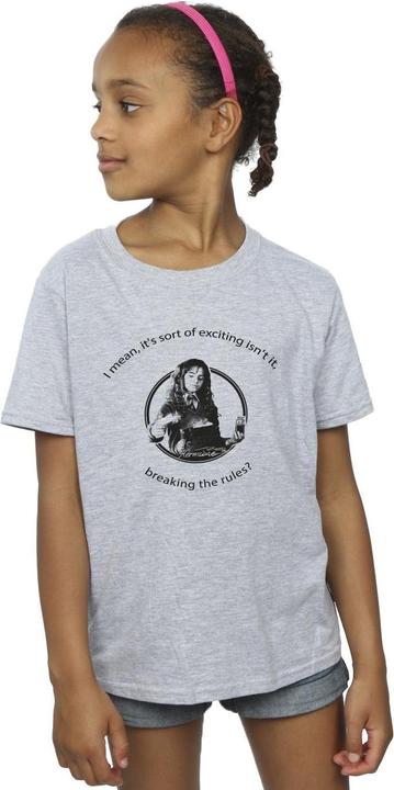 Image du produit - T-shirt HERMIONE BREAKING THE RULES - Fille (140, 146)