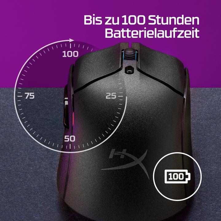 Produktbild HyperX Pulsefire Haste 2 (Kabellos, Kabelgebunden)