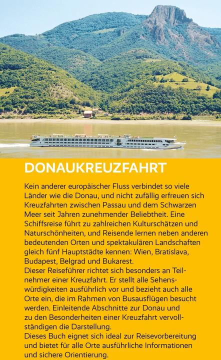 Produktbild Reiseführer Kreuzfahrten Donau (Deutsch, Hinnerk Dreppenstedt, 2022)