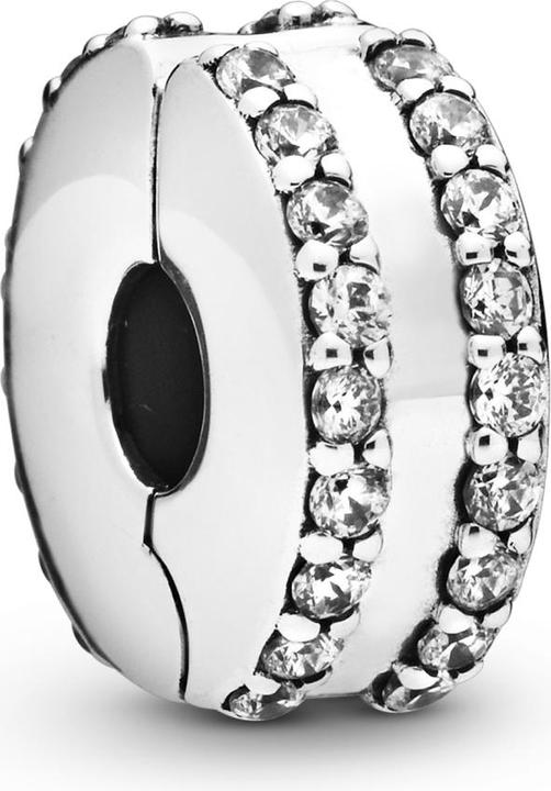 Pandora Double Lined Pavé (Silber 925, Mit Stein(en))