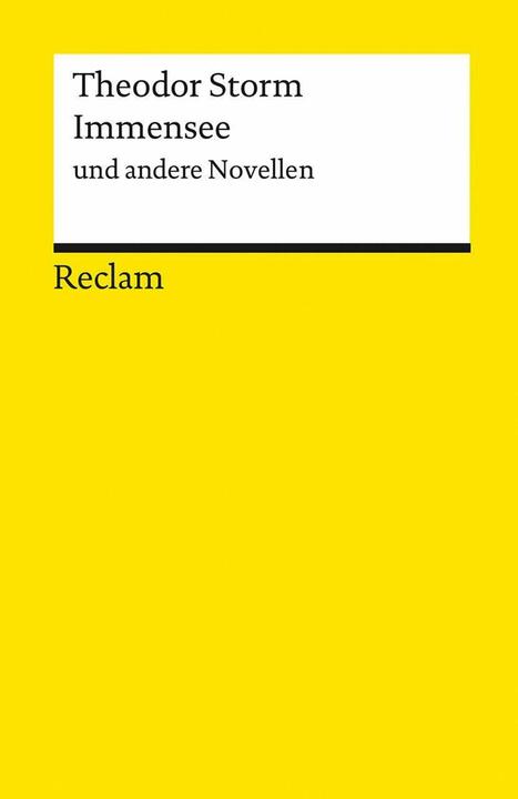 Nutritional values and ingredients Immensee und andere Novellen (German, Theodor Storm, 2022)