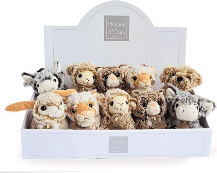 Actual product image Doudou et Compagnie Display Z'Animoos (13 cm)