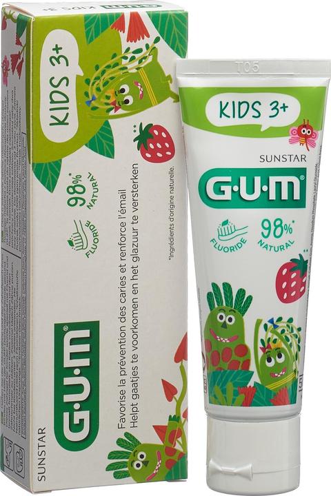 Produktbild GUM Kids Zahnpasta Erdbeer (50ml) (50 ml)