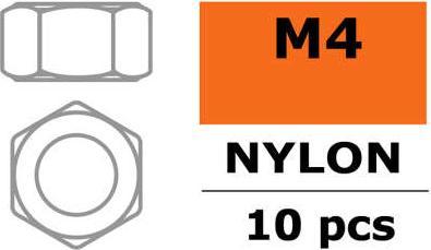Actual product image G-Force Sechskantmutter M4 Nylon 10x