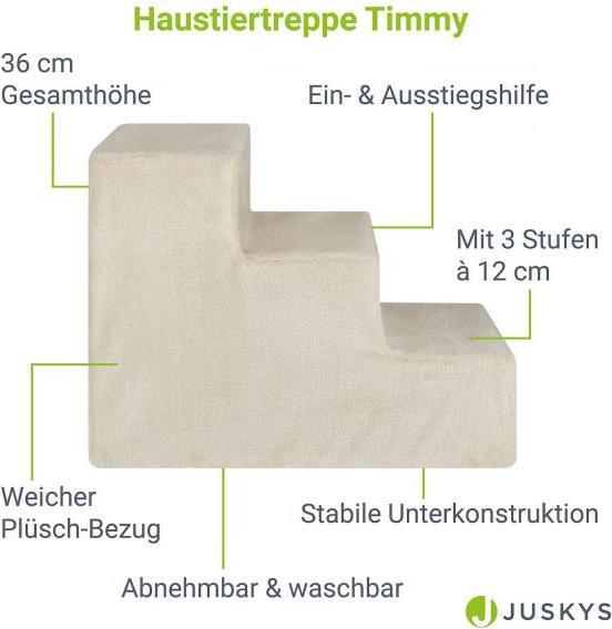 Produktbild Juskys Haustiertreppe Timmy (Hund)