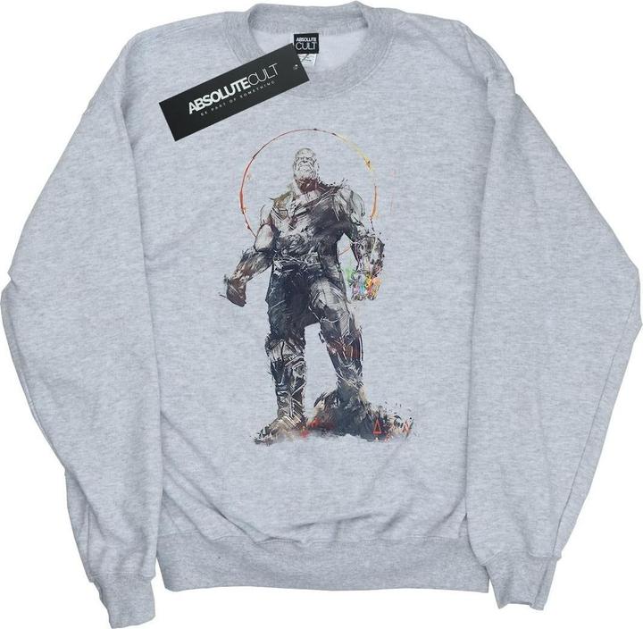 Actual product image Boys Avengers Infinity War Thanos Sketch Sweatshirt (128)