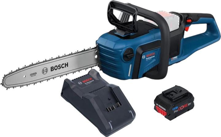 Bosch Professional Bosch GKE18V-40 Professional Akku Kettensäge 18 V 40 cm Brushless + 1x ProCORE Akku 5,5 Ah + (Akku Kettensäge)