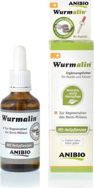 Actual product image Anibio Wurmalin (Dog, 50 ml)