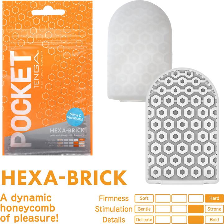Image du produit Tenga Pocket Hexa-Brick