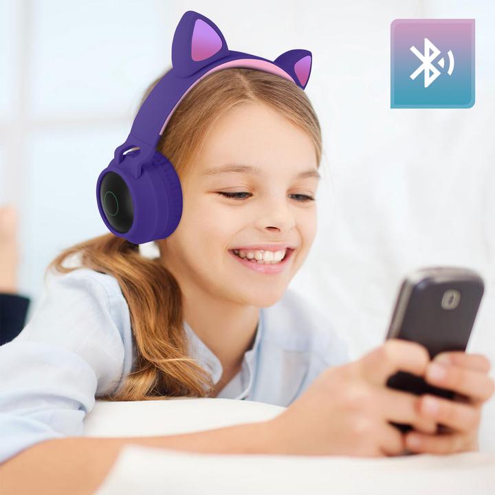 Immagine prodotto Avizar Cuffie Bluetooth Cat Ears