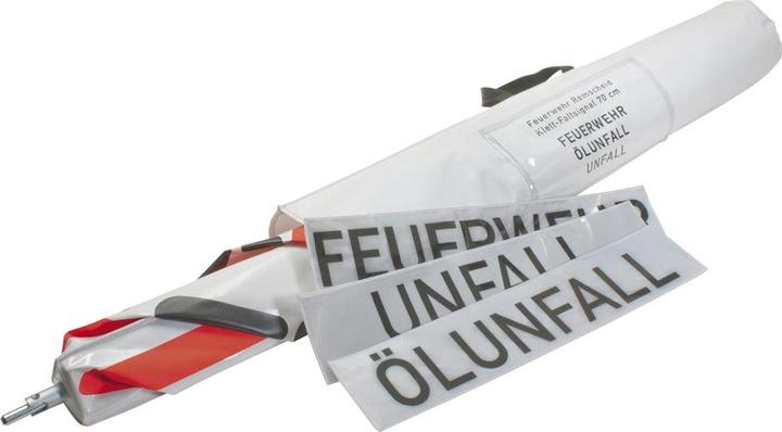 Produktbild Dönges Klett-Faltsignal, 900 mm, retroreflektierend, ohne