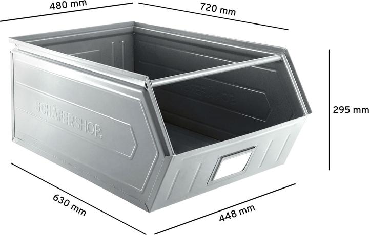 Actual product image Schäfer Shop Open fronted storage box