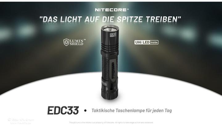 Image du produit Nitecore EDC33 (11.60 cm, 4000 lm)