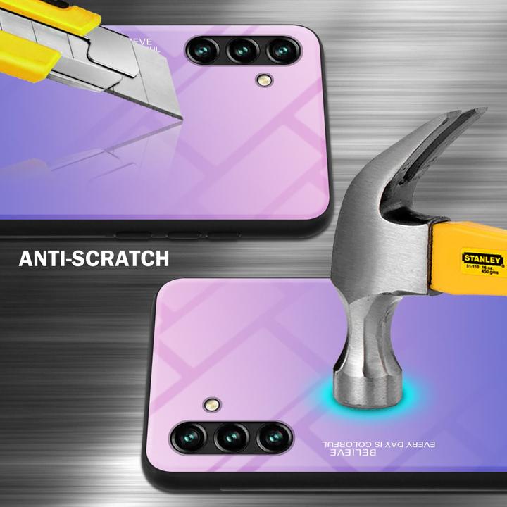 Image du produit Cadorabo TPU 2 couleurs Housse en verre (Samsung Galaxy A13 5G)