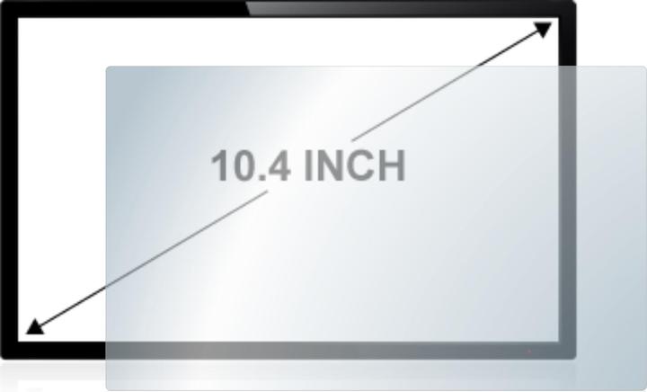 Actual product image BROTECT Protective glass screen protector clear (1 Piece, 26.4 cm (10.4 inch) [210 x 158 mm])