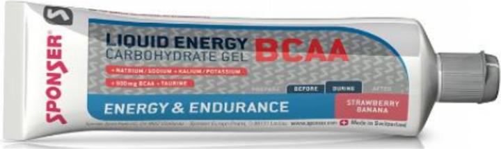 Produktbild Sponser Liquid Energy BCAA (Erdbeer, Banane, 20 Stk., 1400 g)