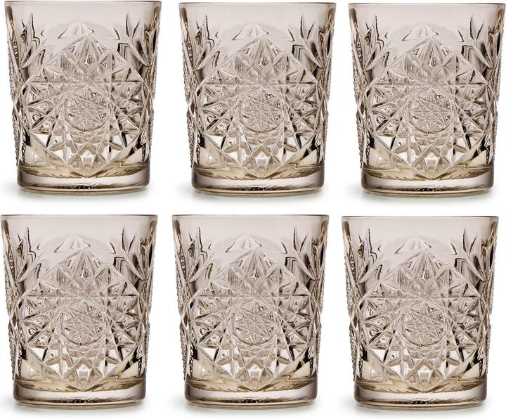 Libbey Gin Glas Hobstar 350 ml, 6 Stück, Taupe (3.50 dl, 6 x, Gin Gläser)