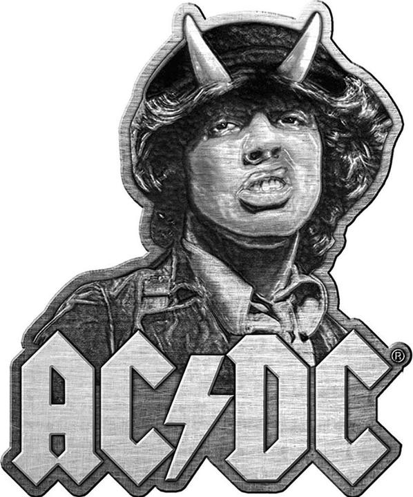 Actual product image AC/DC Angus Die Cast Badge