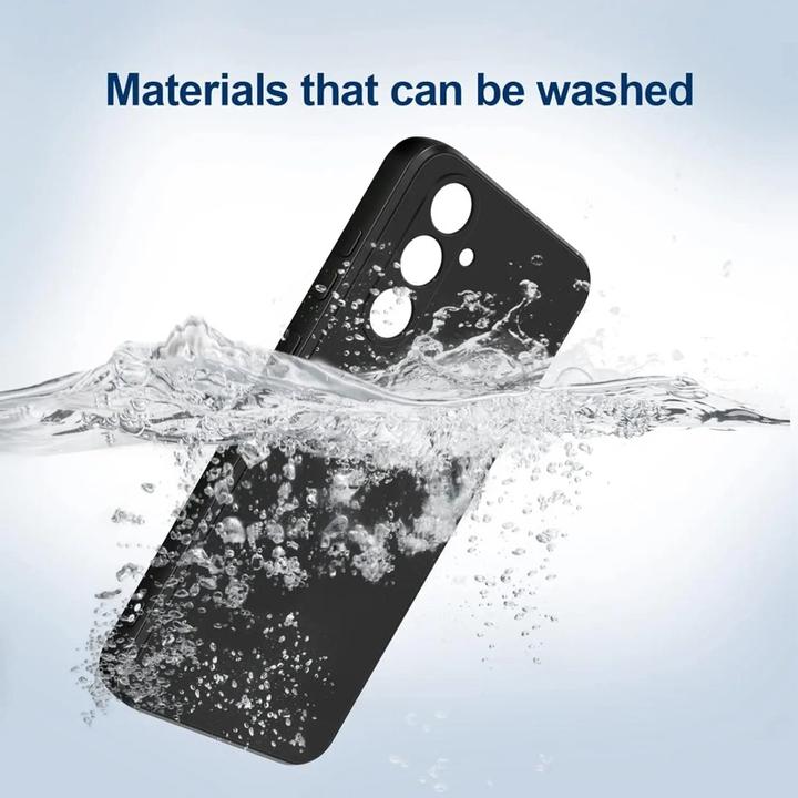 Actual product image RPD Samsung Galaxy S25 - Silikon Schutzhülle, schwarz (Samsung Galaxy S25)