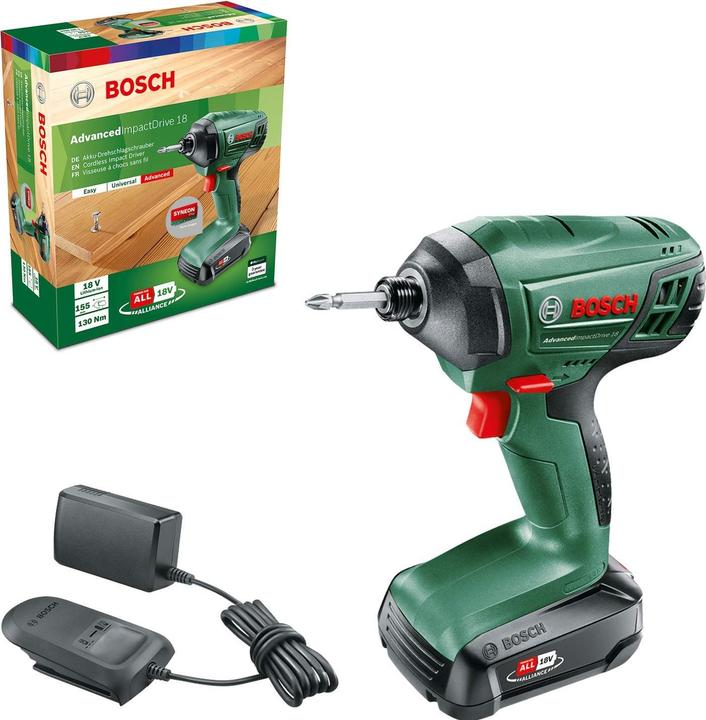 Actual product image Bosch Home & Garden 18V Battery Impact Drill AdvancedImpactDrive 18 (Rechargeable battery operated)