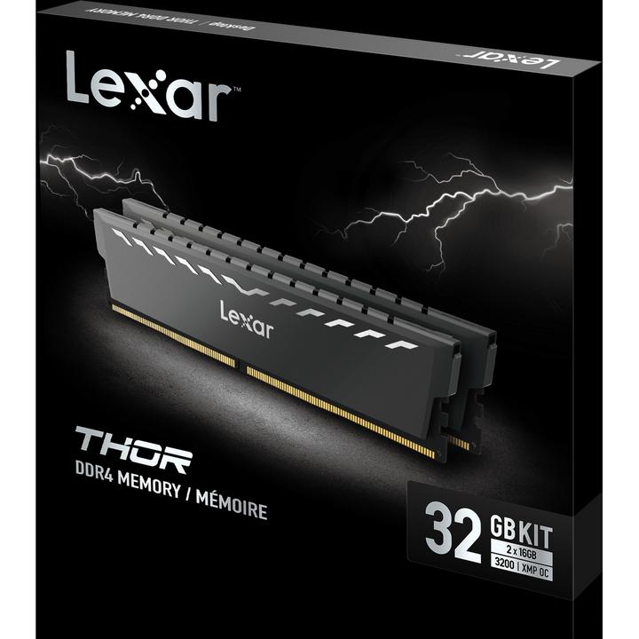 Produktbild Lexar Thor (2 x 16GB, 3200 MHz, DDR4-RAM, U-DIMM)