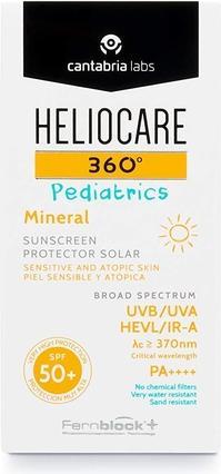 Produktbild Heliocare Children Ìs sunscreen for sensitive and atopic skin SPF 50+ 360Â° ( Mineral Sun Cream) (Sonnencreme, SPF 50, 50 ml, 82 g)
