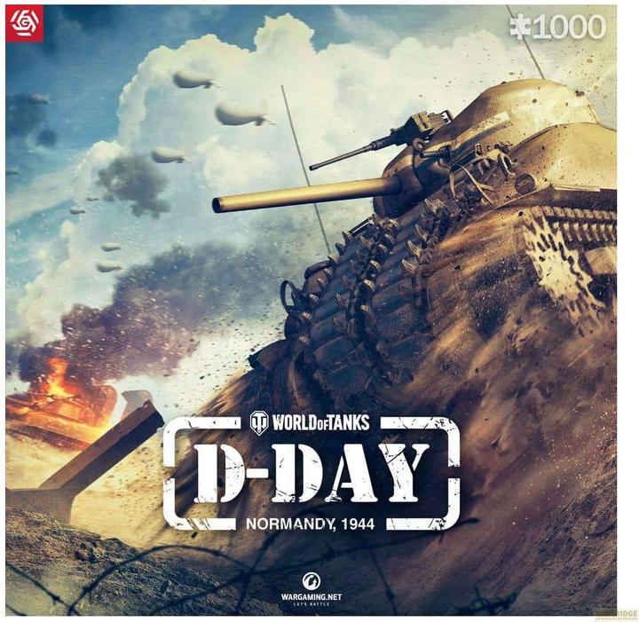 Immagine prodotto Good Loot Puzzle di massa di World of Tanks D-Day (1000 pezzi)