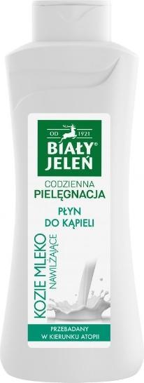 Actual product image Biay Jelen POL BIAŁY JELEŃ płyn d/kąpieli z kozim ml (750 ml, Bath pearls)