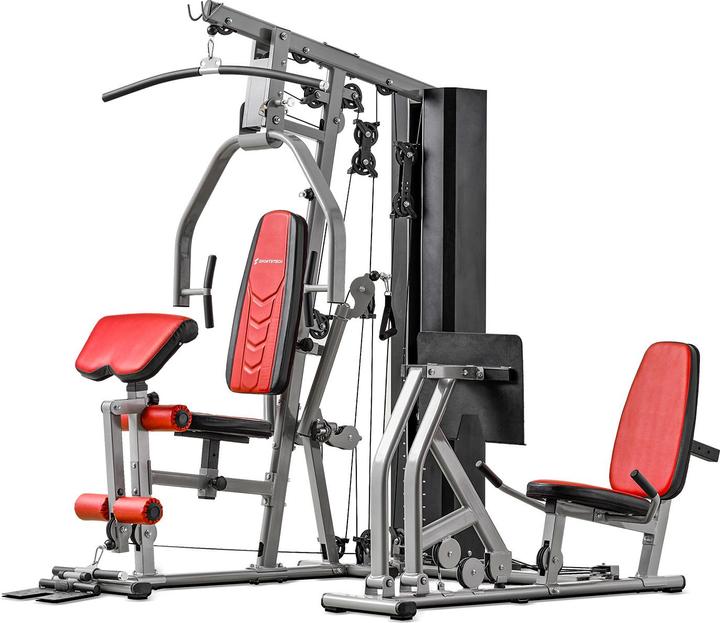 Produktbild Sportstech HGX300 - Multifunktions-Kraftstation für zuhause, Fitness mit 80kg Gewichtsblock & integr