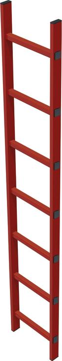 Produktbild Zarges Schachtleiter GFK 6 Sprossen LW400 mm (Gerüst, 168 cm)